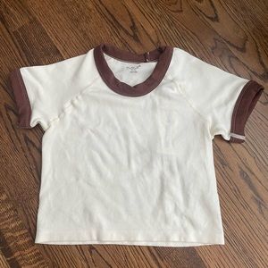 Urban outfitters bodycon crop shirt new with tags